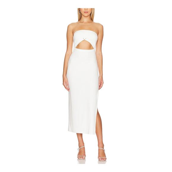 Lspace 'Kierra' White Viscose Dress Size XS NWT - Picture 1 of 4